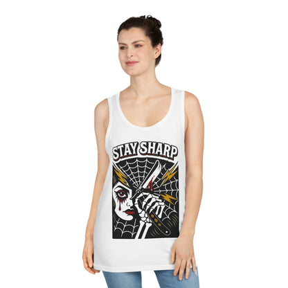 Stay Sharp - Débardeur unisexe