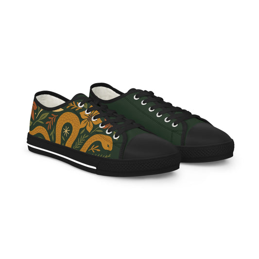 Peaceful Snake - Baskets basses HOMME (noir ou blanc)