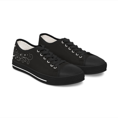 Moonlight - WOMEN'S low-top sneakers (black or white)