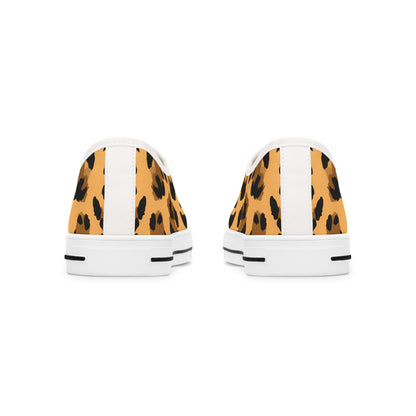Léopard - Baskets basses FEMME (noir ou blanc)