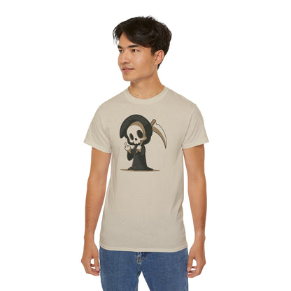 Faucheuse Chibi & Doigt d'Honneur - T-shirt unisexe