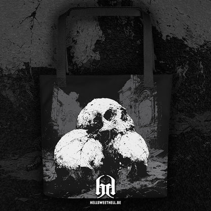 Empilement de Crânes Macabre Gothic Art - Sac fourre-tout Tote bag