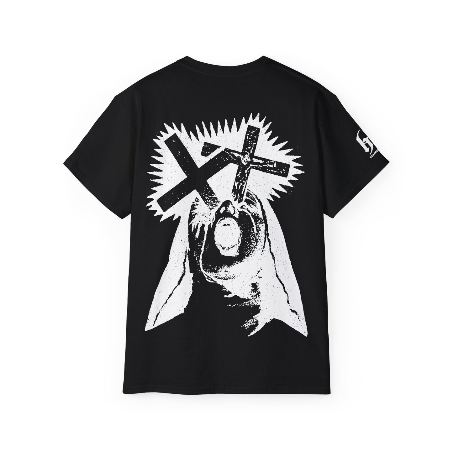 Screaming Nun Graphisme Horror Underground - T-shirt unisexe