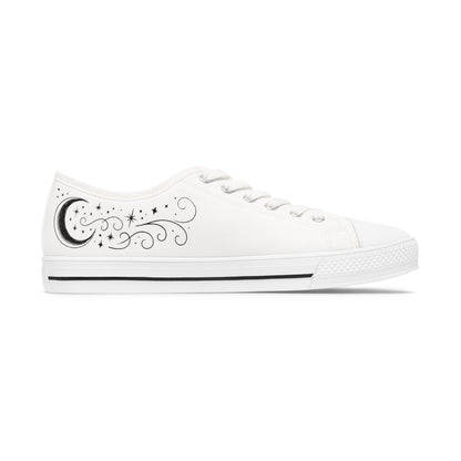 Moonlight - WOMEN'S low-top sneakers (black or white)