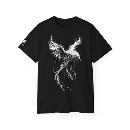 Corbeau Spectral Dark Artwork - T-shirt unisexe