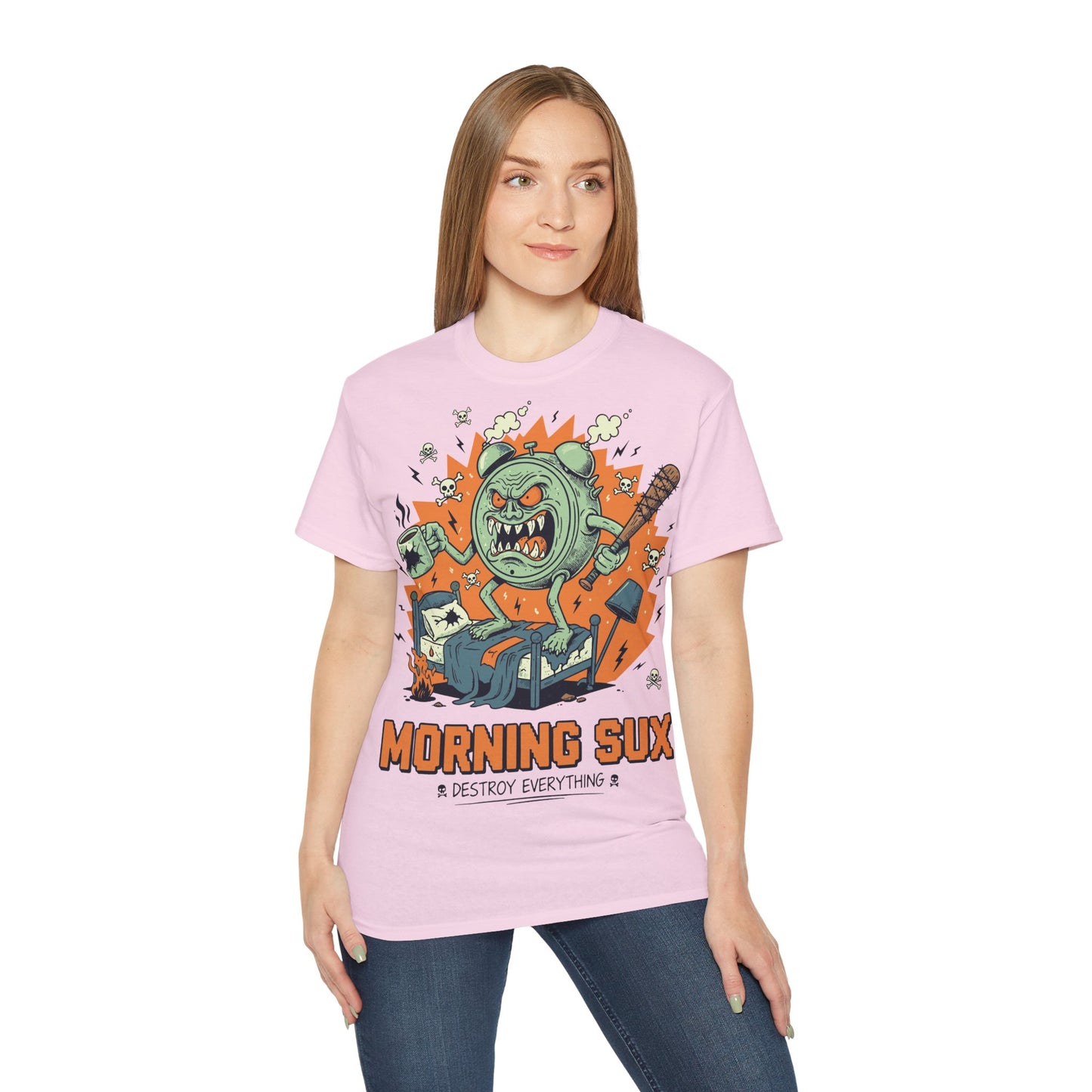 Morning Sux – Vernietig alles - Unisex T-shirt