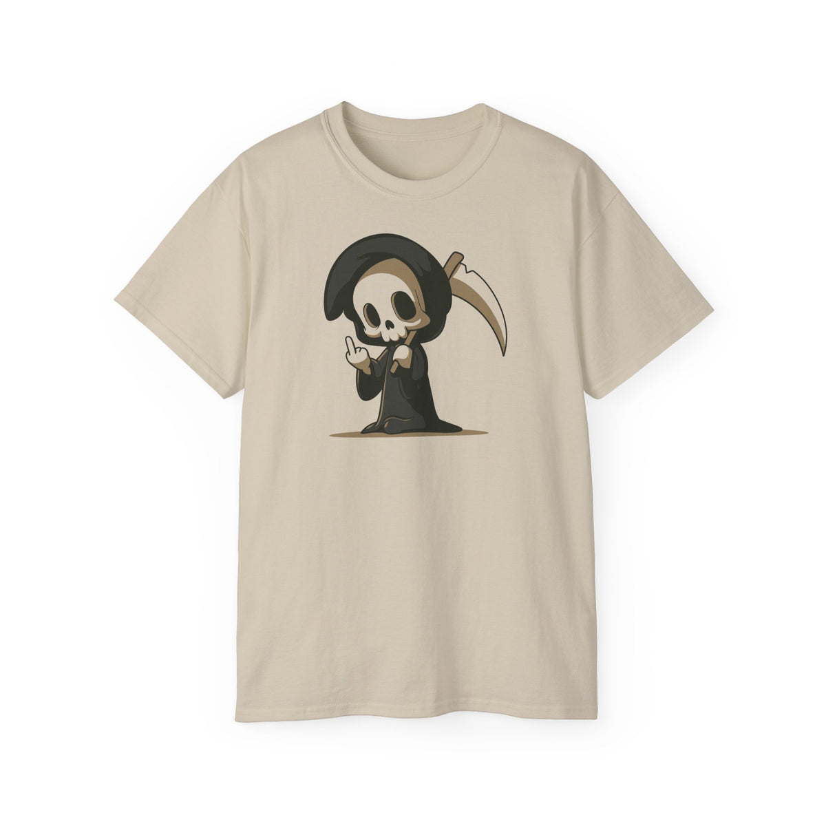 Faucheuse Chibi & Doigt d'Honneur - T-shirt unisexe