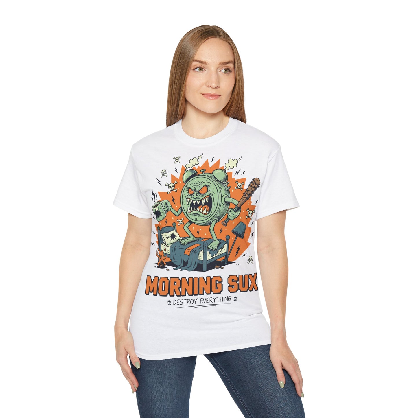 Morning Sux – Vernietig alles - Unisex T-shirt