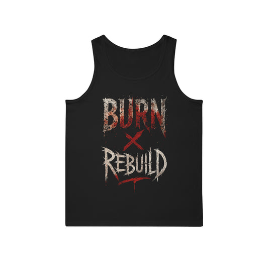 Burn X Rebuild - Débardeur unisexe
