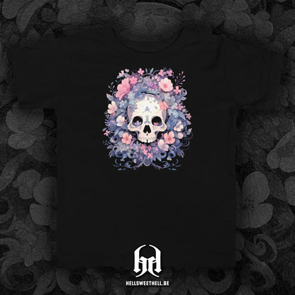 Squelette floral v2 - T-shirt enfant
