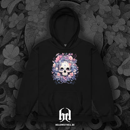 Squelette floral v2 - Sweat à capuche hoodie pour enfants et adolescents