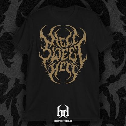 Hell Sweet Hell Logo Brown - Unisex T-Shirt