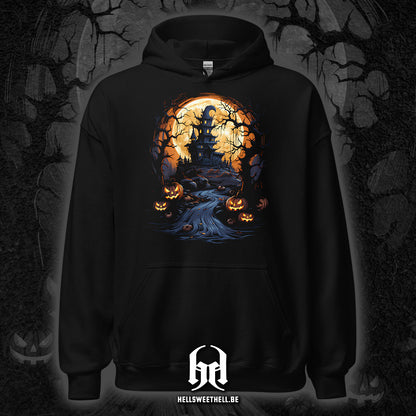 Château hanté Halloween - Sweat à capuche hoodie