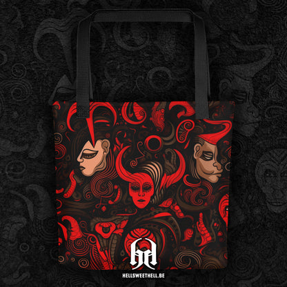 Démon de l'Enfer Illustration Japonaise v1 - Sac fourre-tout Tote bag