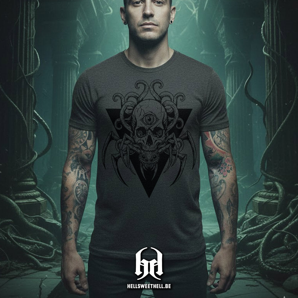 Arachno-Skull Lovecraft - T-shirt unisexe