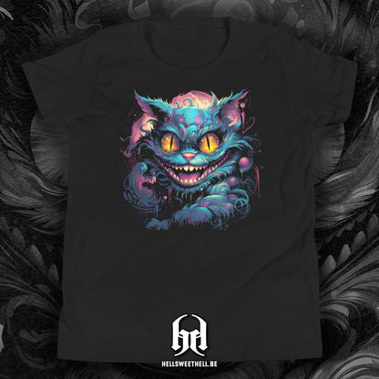 Cheshire Cat Alice aux pays des merveilles - T-shirt unisexe enfants et adolescents