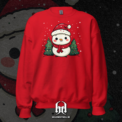 Draw me a snowman - Adult Christmas sweater