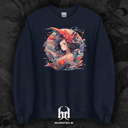 Geisha Japan v1 - Unisex Sweatshirt