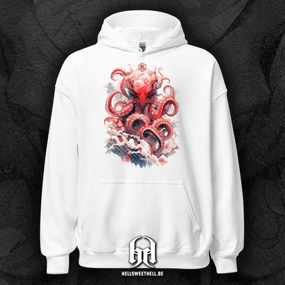 Japanese Octopus - Hooded Sweatshirt Hoodie