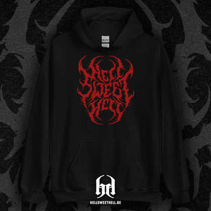Hell Sweet Hell Logo Red - Unisex Hooded Sweatshirt Hoodie