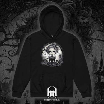 La jeune fille aux grands yeux - Sweat à capuche hoodie pour enfants et adolescents