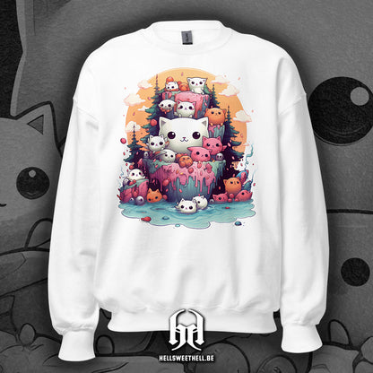 Kawaii Cats - Unisex Sweatshirt