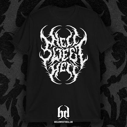 Hell Sweet Hell Logo White - Unisex T-Shirt