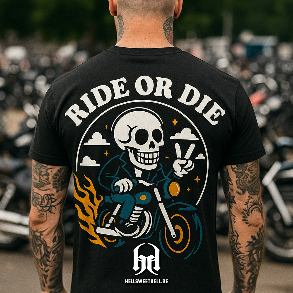 Ride Or Die (Motobike edition) - T-shirt unisexe