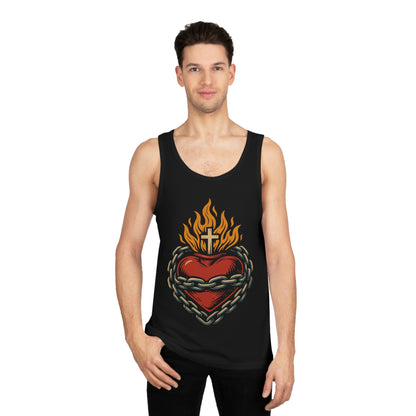 Chained Heart - Unisex tanktop