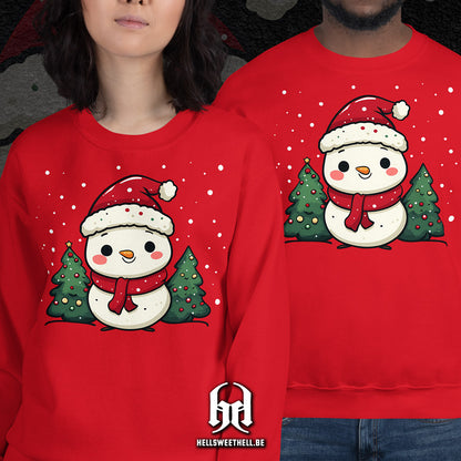 Draw me a snowman - Adult Christmas sweater