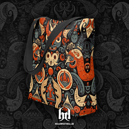 Old School Demonic v2 - Tote Bag Tote Bag