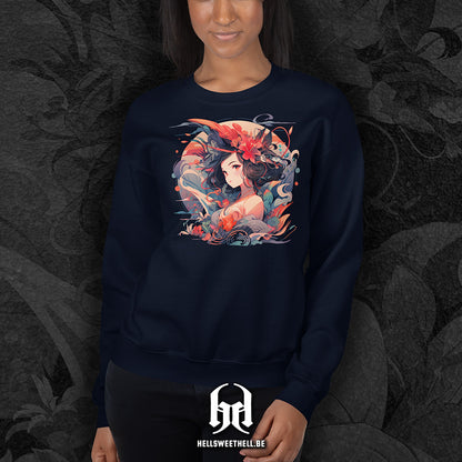 Geisha Japan v1 - Unisex Sweatshirt