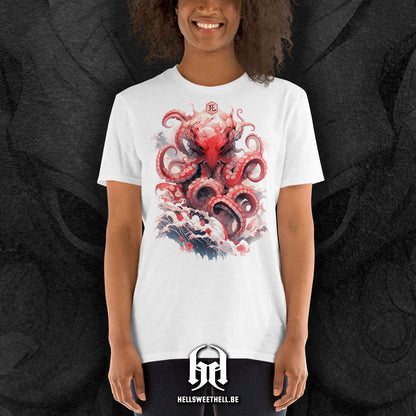 Pieuvre japonaise - T-shirt unisexe