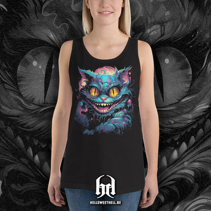 Cheshire Cat Alice in Wonderland - Unisex Tank Top