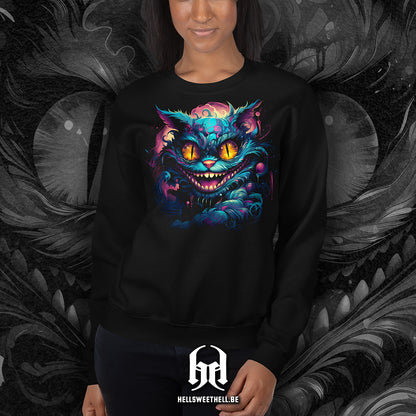 Cheshire Cat Alice in Wonderland - Unisex Sweatshirt