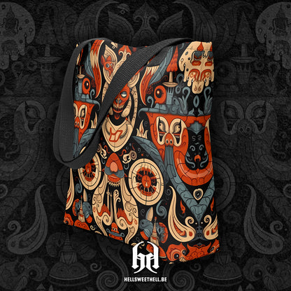 Old School Demonic v3 - Tote Bag Tote Bag