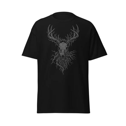 Pagan Deer Skull and Brambles - Unisex T-Shirt
