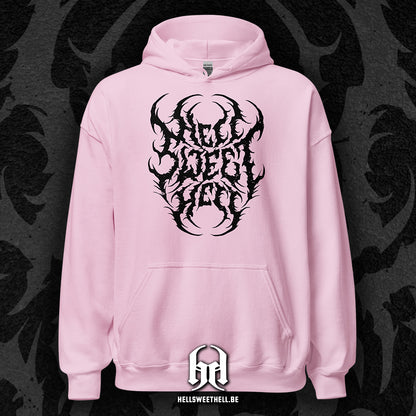 Hell Sweet Hell Logo Black - Unisex Hooded Sweatshirt Hoodie
