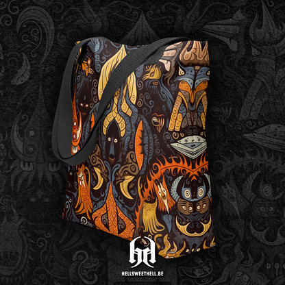Les animaux de compagnie du diable v7 - Sac fourre-tout Tote bag