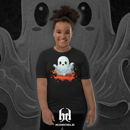 Fantôme Kawaii - T-shirt unisexe enfants et adolescents