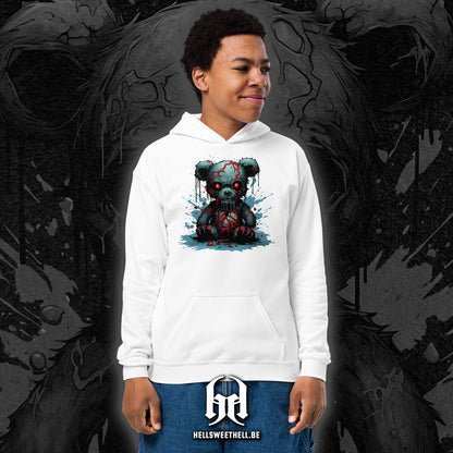 Ourson en peluche d'Halloween - Sweat à capuche hoodie pour enfants et adolescents