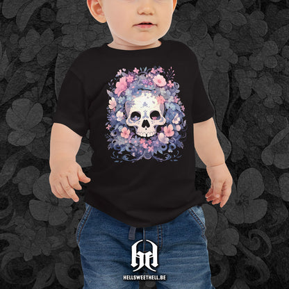 Squelette floral v2 - T-shirt bébé et enfant