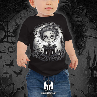 La jeune fille aux grands yeux - T-shirt bébé et enfants