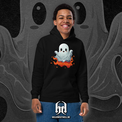 Kawaii Ghost - Hoodie Hoodie for Kids and Teens
