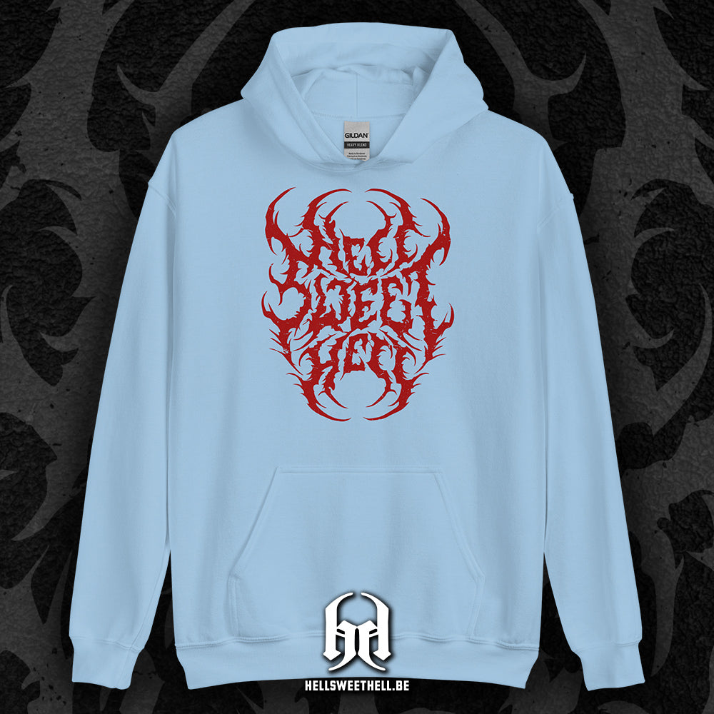 Hell Sweet Hell Logo Rouge - Sweat à capuche Hoodie unisexe