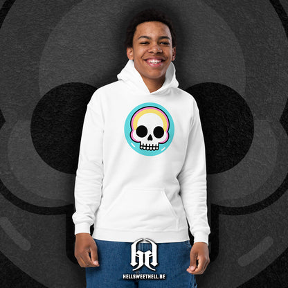 Mignon Squelette coloré - Sweat à capuche hoodie pour enfants et adolescents