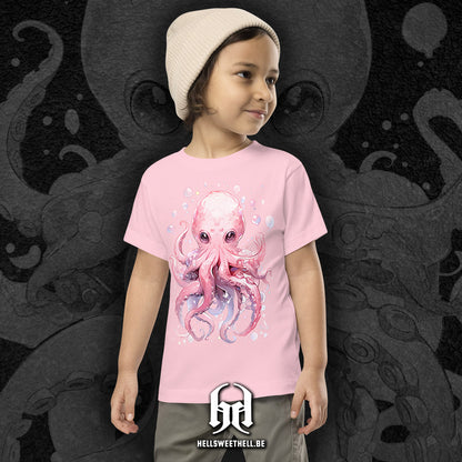 Cute Little Colorful Octopus - Kids T-Shirt