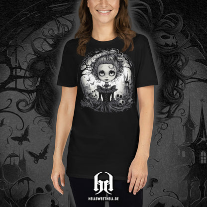 La jeune fille aux grands yeux - T-shirt unisexe