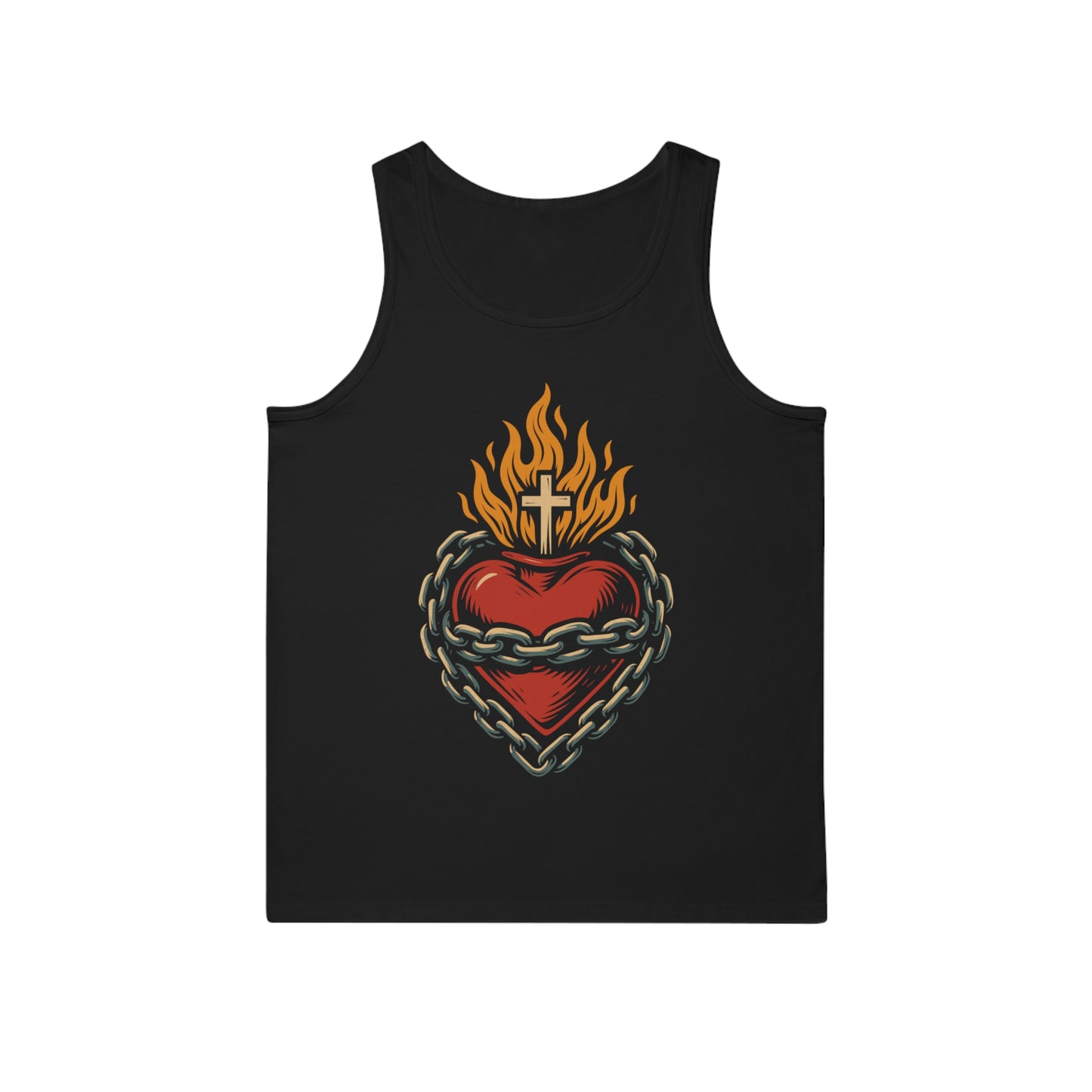 Chained Heart - Unisex tanktop