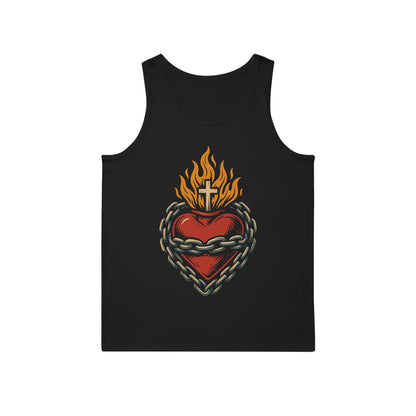 Chained Heart - Unisex tanktop